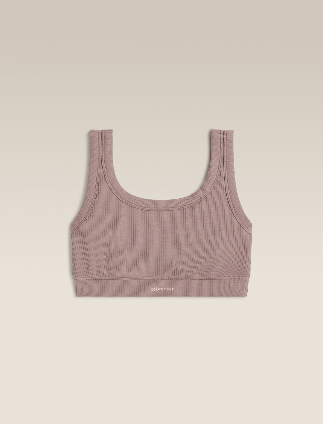 Womens Merino Blend Rib Lotus Bra Summit 0A5777