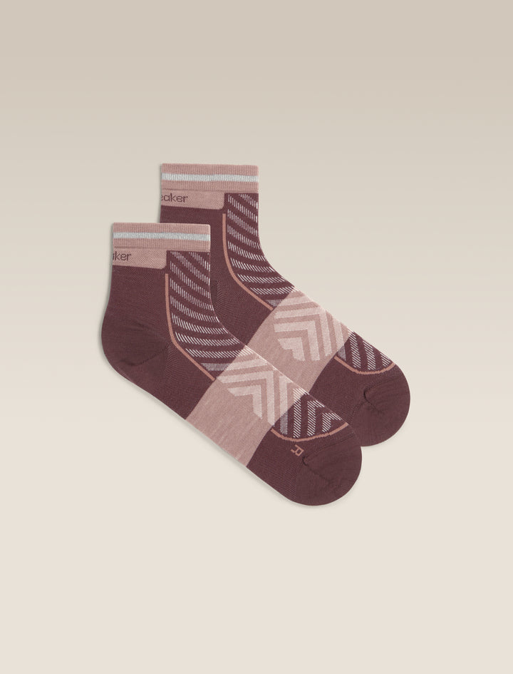 Womens Merino Blend Run+ Ultralight Mini Socks Java/Summit 0A56VK