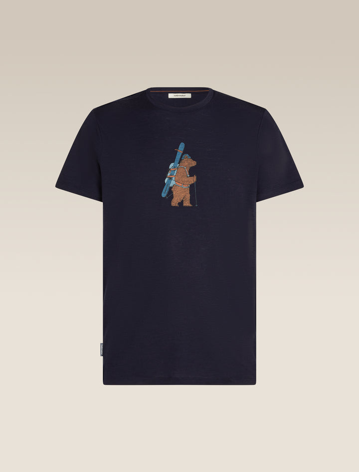 Mens Merino 150 Tech Lite SS Tee Bear Tour Midnight Navy 0A57BS