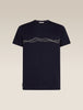 Mens Merino 150 Tech Lite SS Tee Mountain Pulse  Midnight Navy 0A57BY