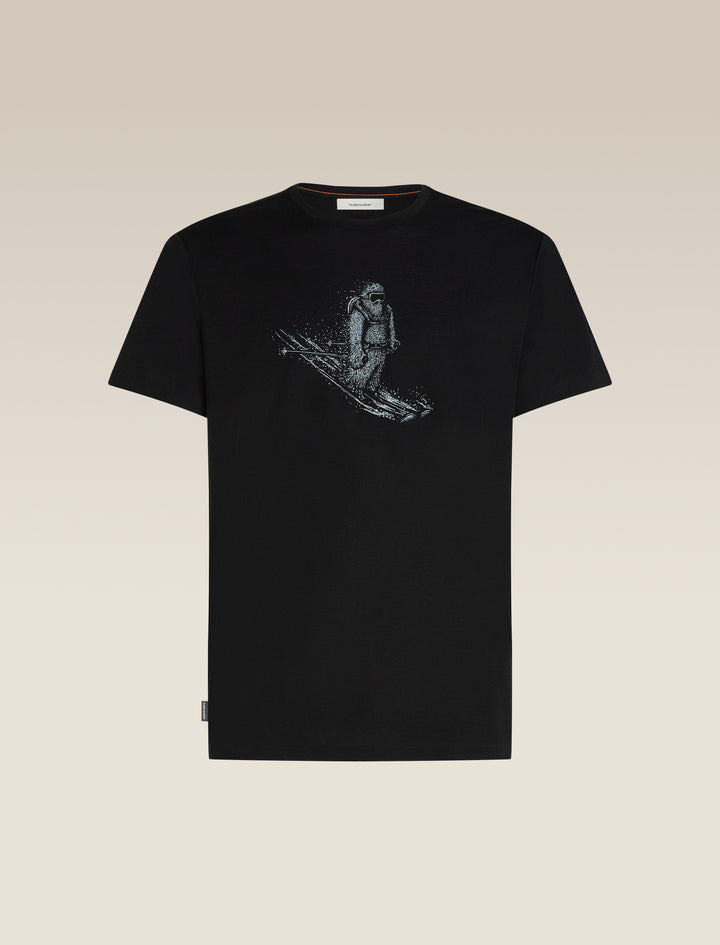Mens Merino 150 Tech Lite SS T-Shirt Skiing Yeti Black  0A572Y