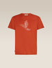 Mens Merino 150 Tech Lite SS T-Shirt Skiing Yeti Agate  0A572Y