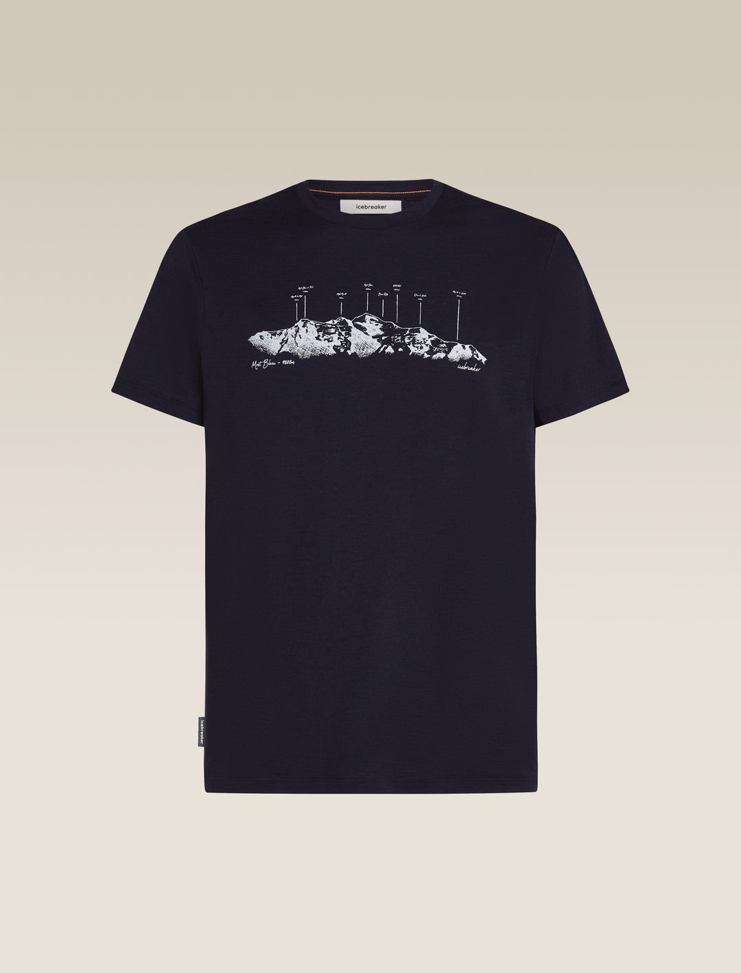 Mens Merino 150 Tech Lite SS Tee The Peaks Midnight Navy 0A57BU