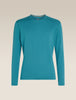Mens Merino 260 Tech LS Crew Neck Thermal Top Topaz 104371
