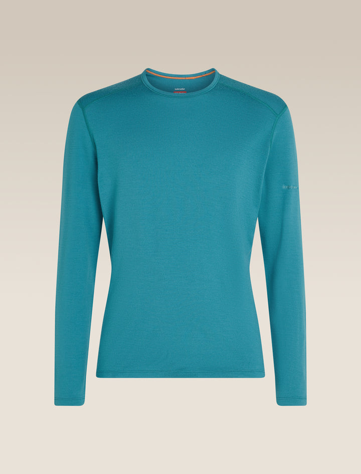 Mens Merino 260 Tech LS Crew Neck Thermal Top Topaz 104371