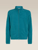Mens Merino Blend 800 RealFleece Classic Pile LS Zip Topaz 0A57B5