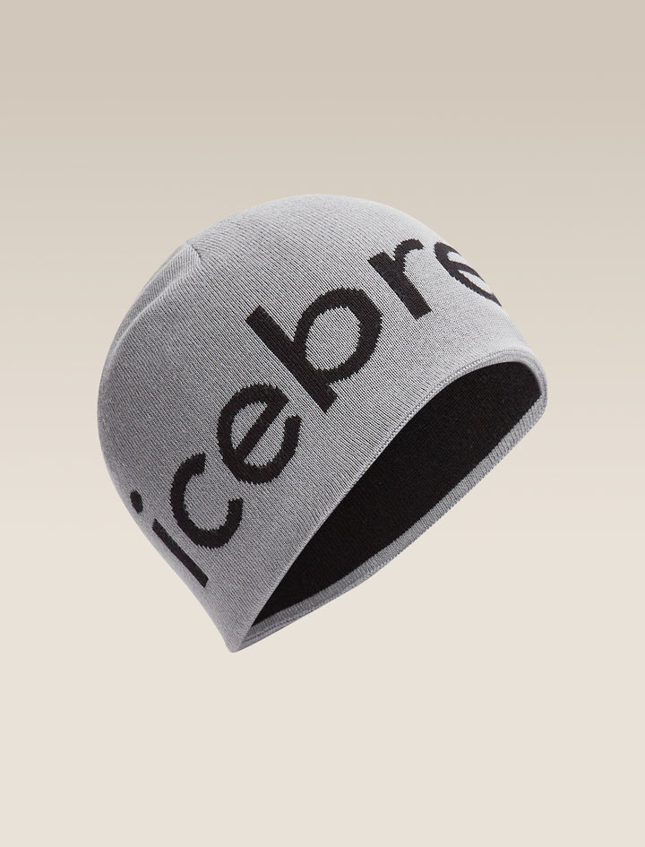 Adult Unisex Merino Icebreaker Beanie Alloy/Black  0A56SJ