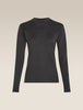 Womens 200 MerinoFine™ Ace LS Mock Neck Jet  0A5769