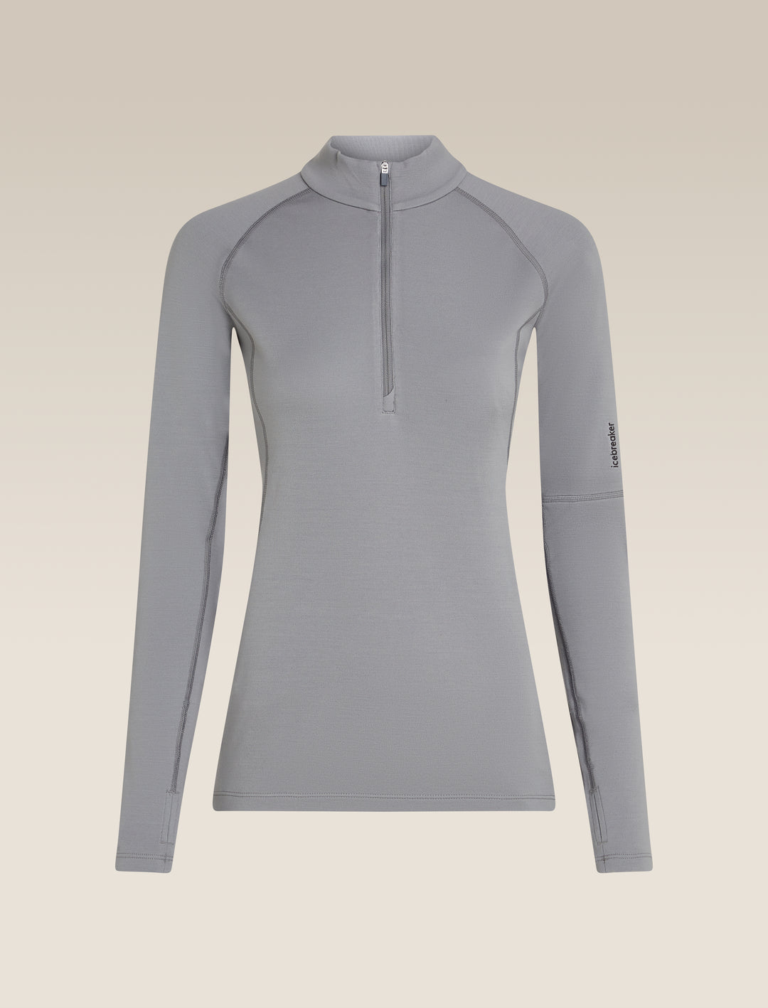 Womens 300 MerinoFine™ Polar LS Half Zip Thermal Top Alloy IBBA56SL