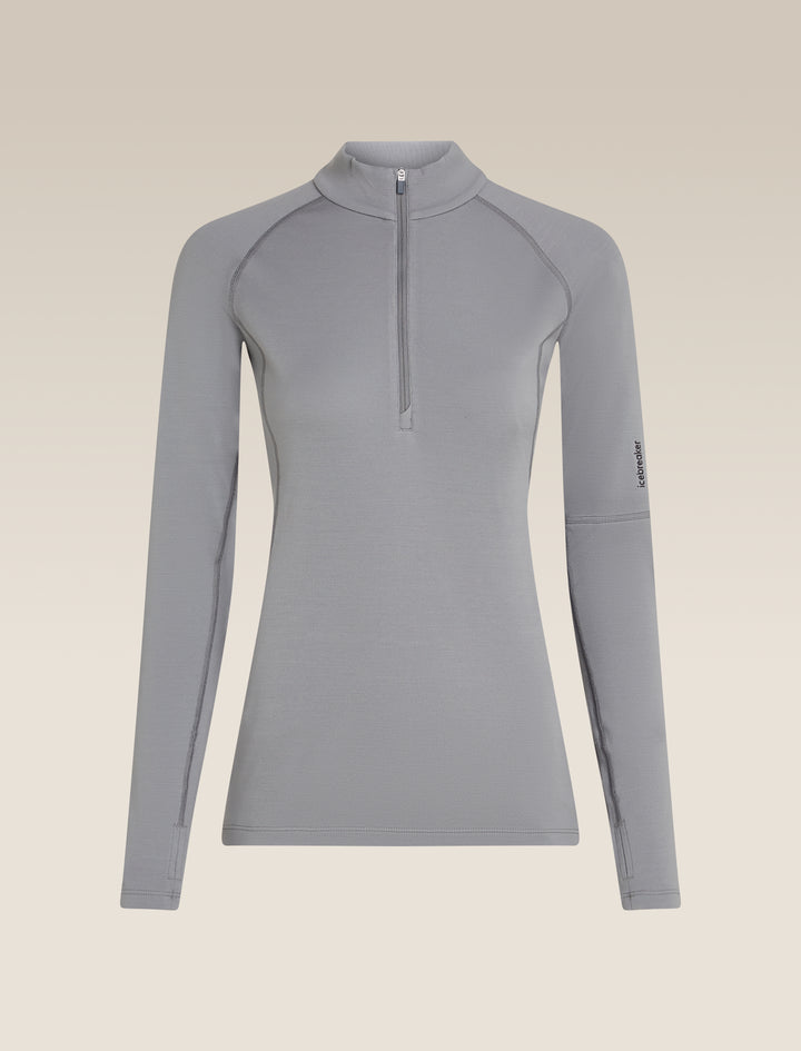 Womens 300 MerinoFine™ Polar LS Half Zip Thermal Top Alloy IBBA56SL