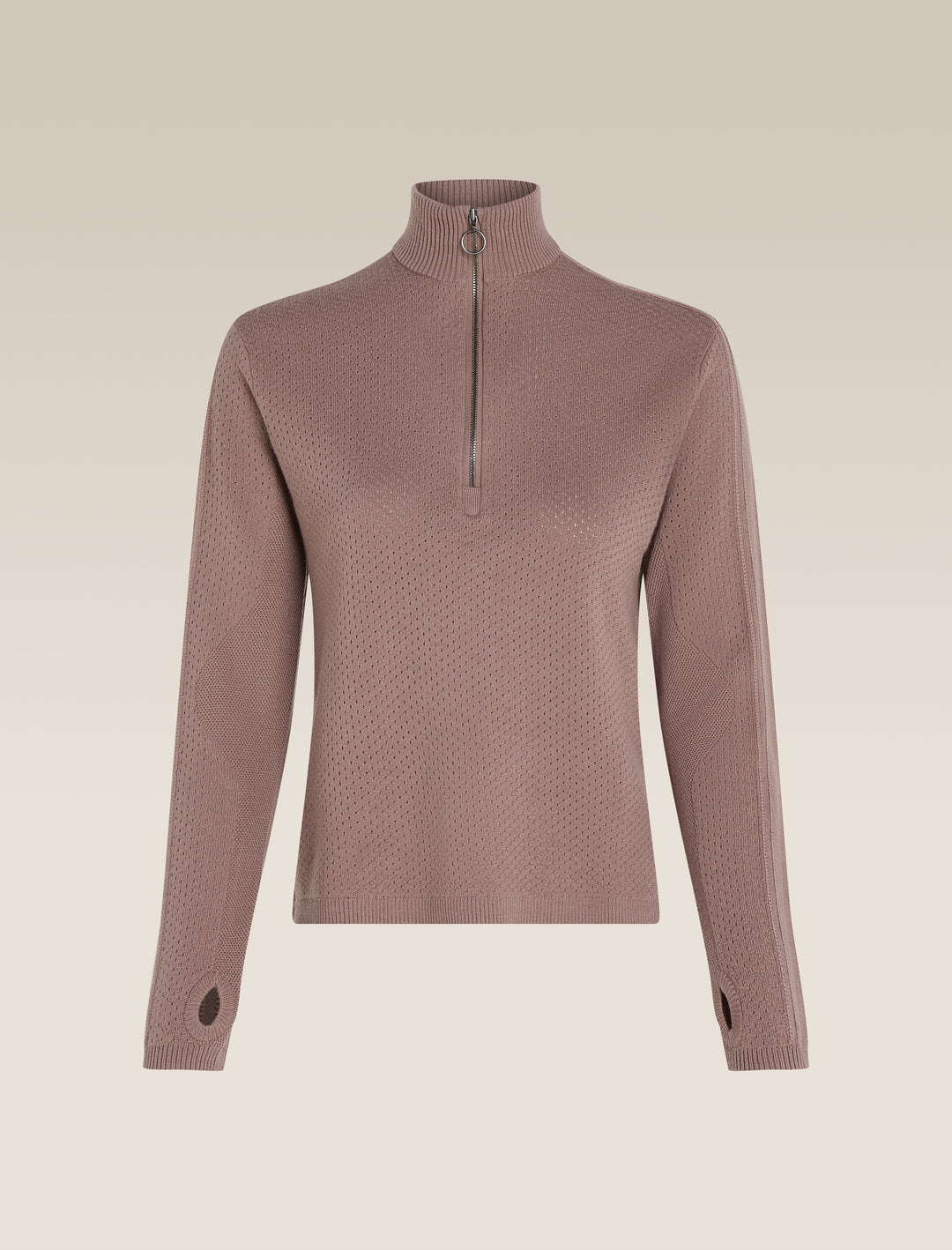 Womens Merino icebreaker Anniversary Original L S Half Zip Summit 0A579E