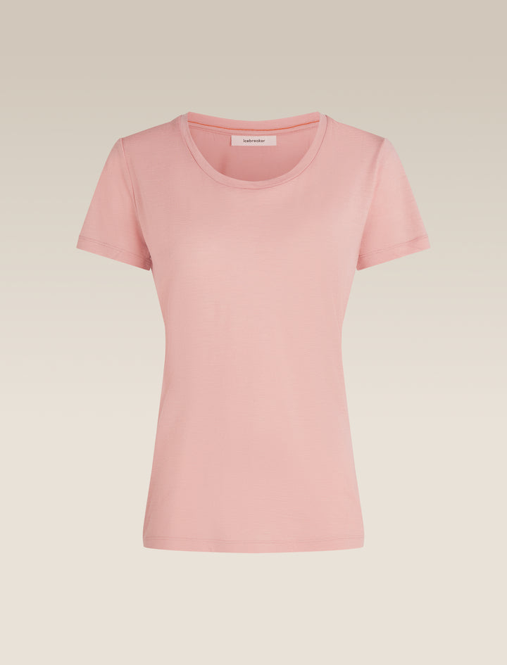 Women Merino 150 Tech Lite SS Scoop Tee Blush 0A57CF