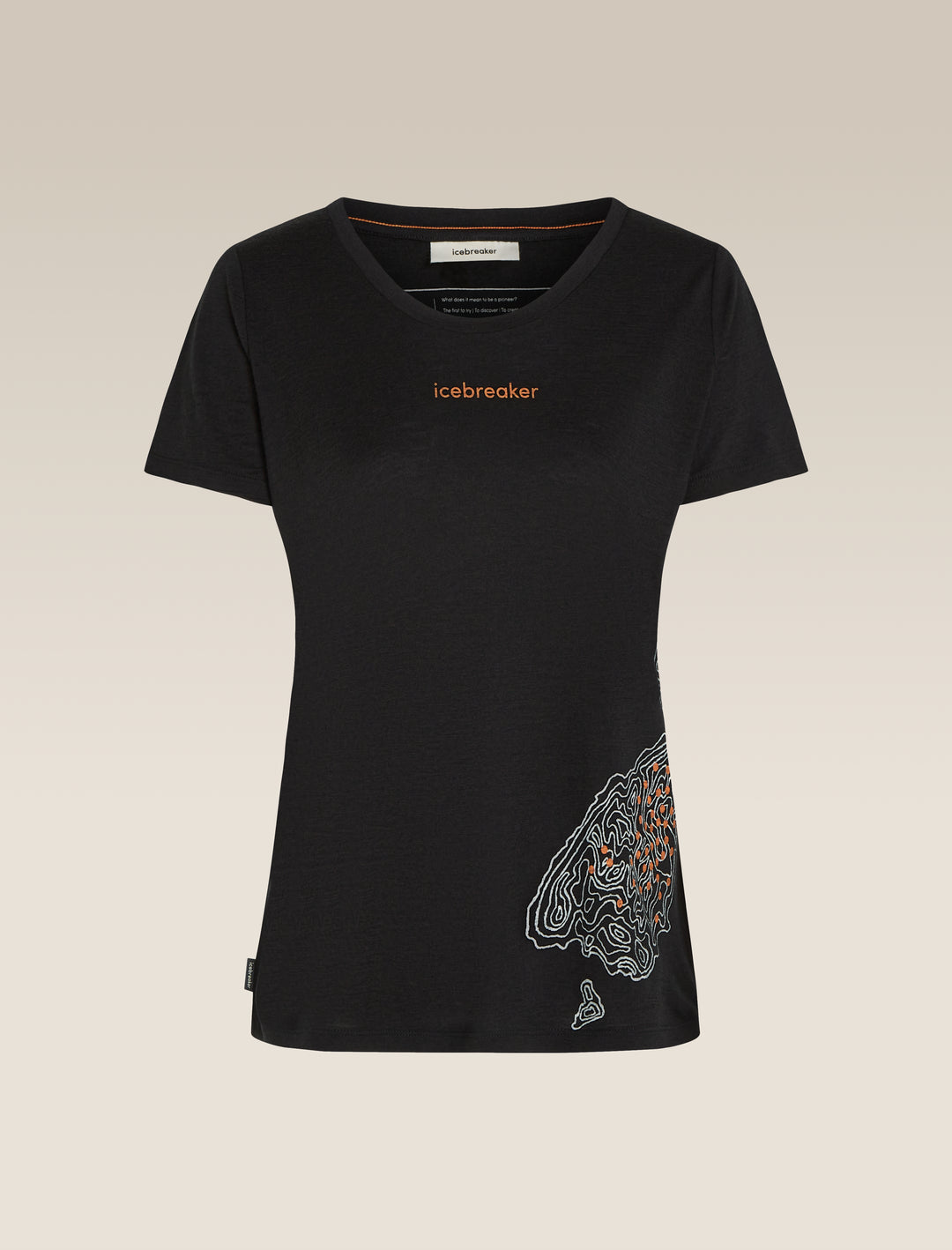 Women Merino 150 Tech Lite SS Scoop Tee 30th Anniversary Black IB0A57C4