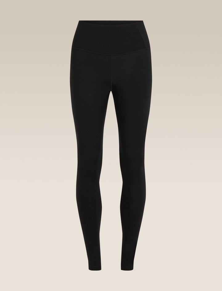 Womens Merino 200 Oasis Thermal High Rise Leggings  Black  0A57BB