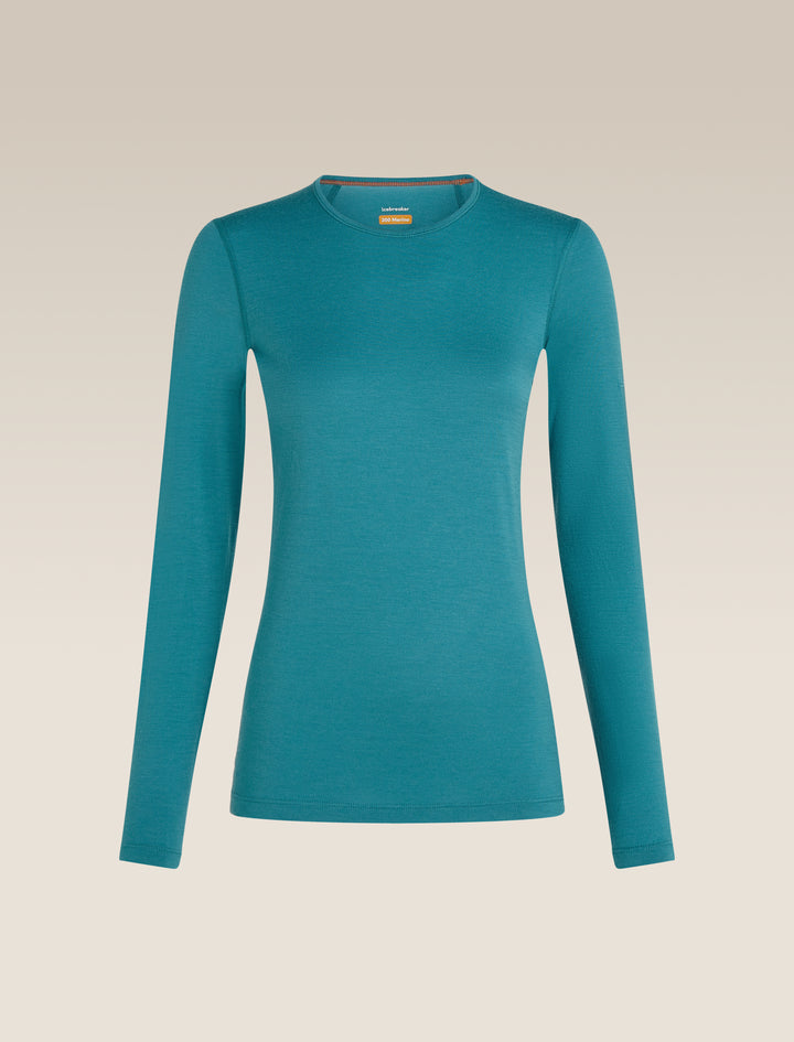 Womens 200 Oasis LS Crewe Topaz 104375