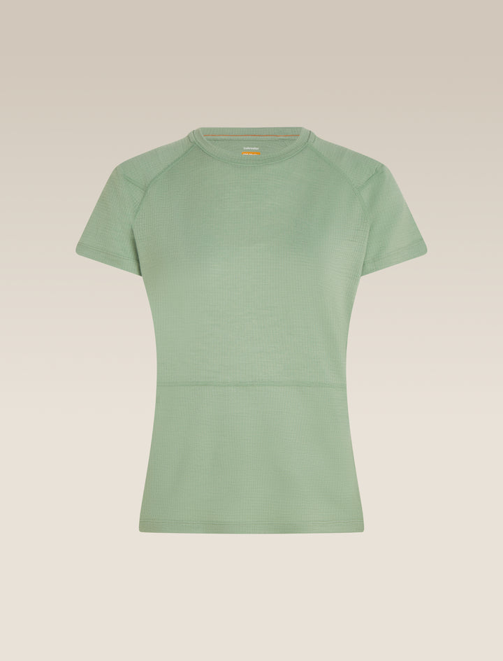 Womens Merino 200 Waffle Elevation Short Sleeve T-Shirt Seaglass 0A5792
