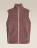 Women Merino Blend 960 RealFleece™ High Pile Vest   Summit Dark Heather/Blush  0A57AZ