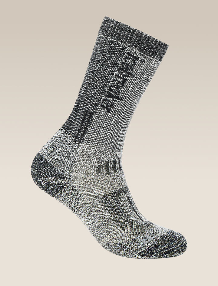Womens Merino Hike+ Mountaineer Mid Calf Jet Heather/Black  0A57AU