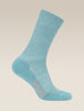 Womens Merino Lifestyle Light Crew Socks Hydro /Acid Pink IBN313