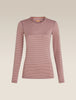 Womens 200 Oasis LS Crewe Summit/Blush 104375