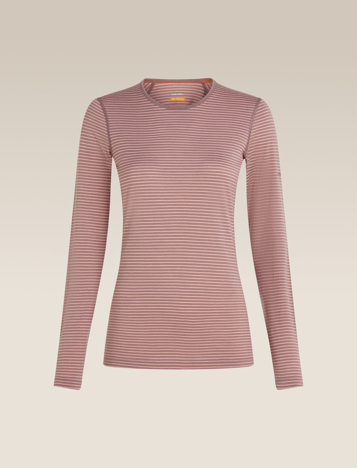 Womens 200 Oasis LS Crewe Summit/Blush 104375