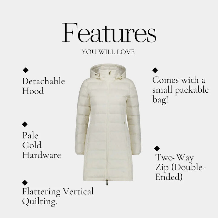 Womens Sarah Jacket - Cream