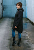 Womens Georgie Rain Coat -Black
