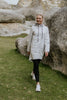 Womens Georgie Rain Coat - Ice Crystal