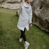 Womens Georgie Rain Coat - Ice Crystal