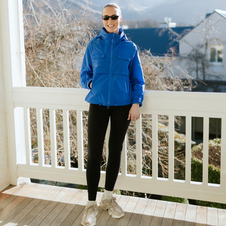 Womens Windbreaker Jacket Gracie Dazzling Blue