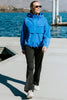 Womens Windbreaker Jacket Gracie Dazzling Blue