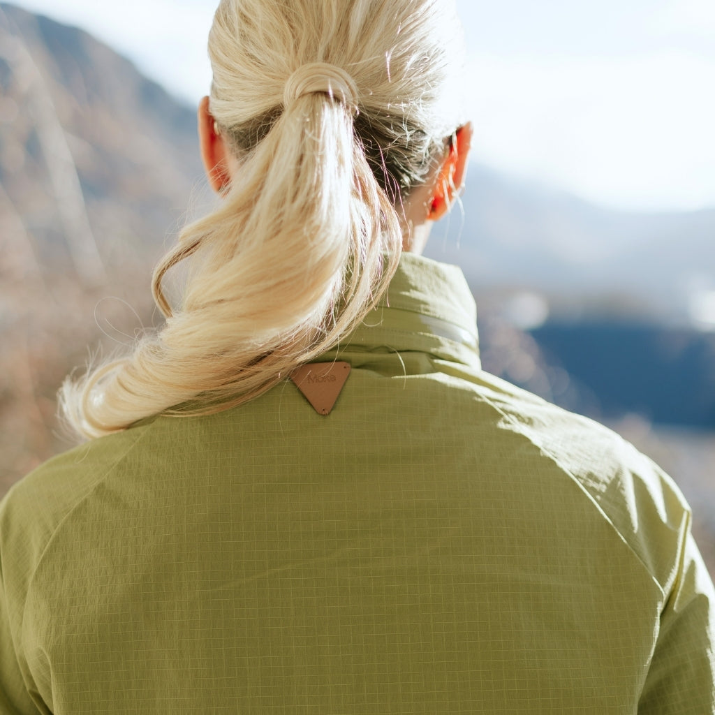 Womens Windbreaker Jacket Gracie Avocado