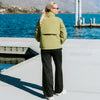 Womens Windbreaker Jacket Gracie Avocado