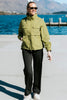 Womens Windbreaker Jacket Gracie Avocado
