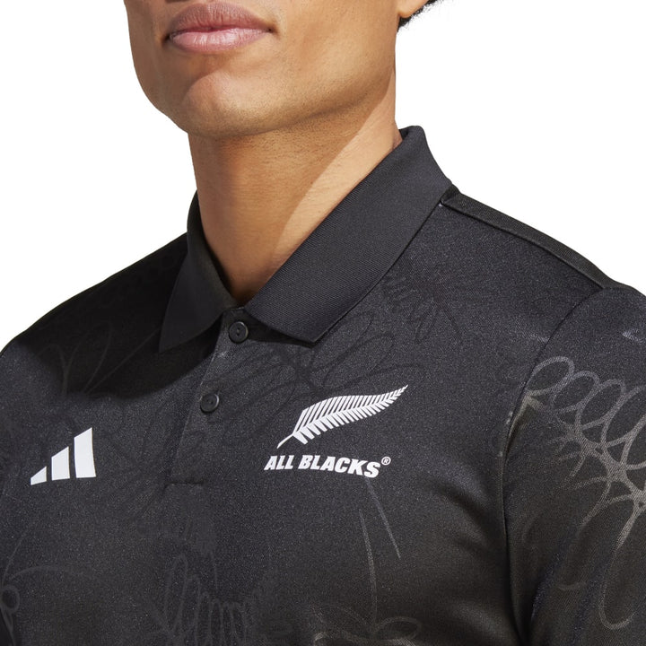 Mens Adidas All Blacks RWC Supporter Polo Shirt