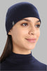 Adult Unisex Merino Reversible Pocket Hat Loden/Midnight Navy IBM200