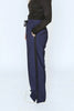 Indiana Womens Wide Leg Pants - Navy/Black