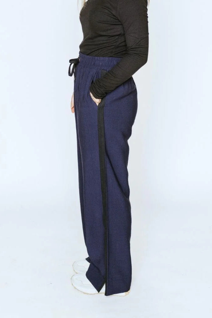 Indiana Women's Wide Leg Pants - Navy/Black