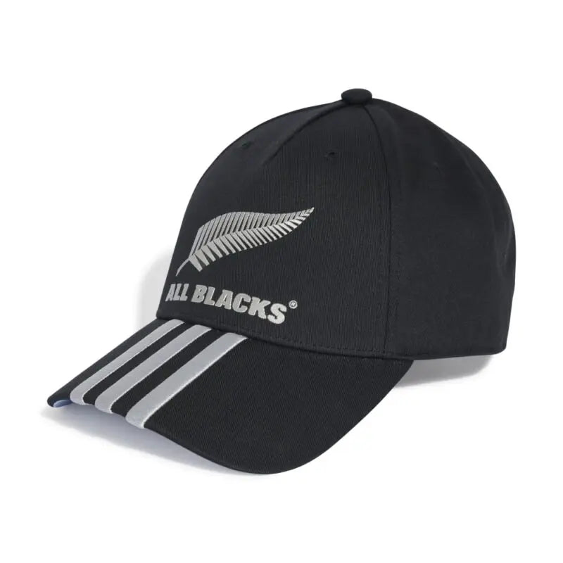 All Blacks Baseball Cap  3 Stripe