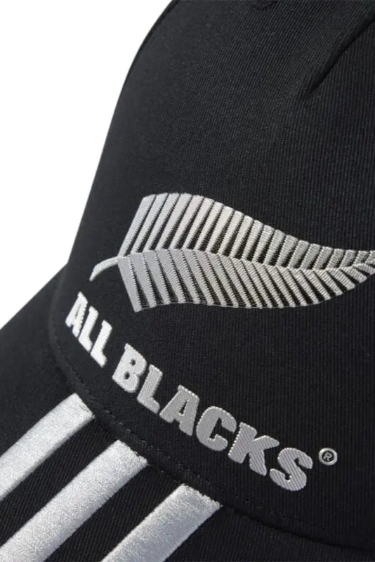 All Blacks Baseball Cap  3 Stripe