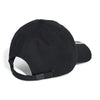All Black Baseball Cap  3 Stripe JI9315