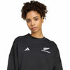 Womens Black Ferns 3-Stripes Sweatshirt JM2809