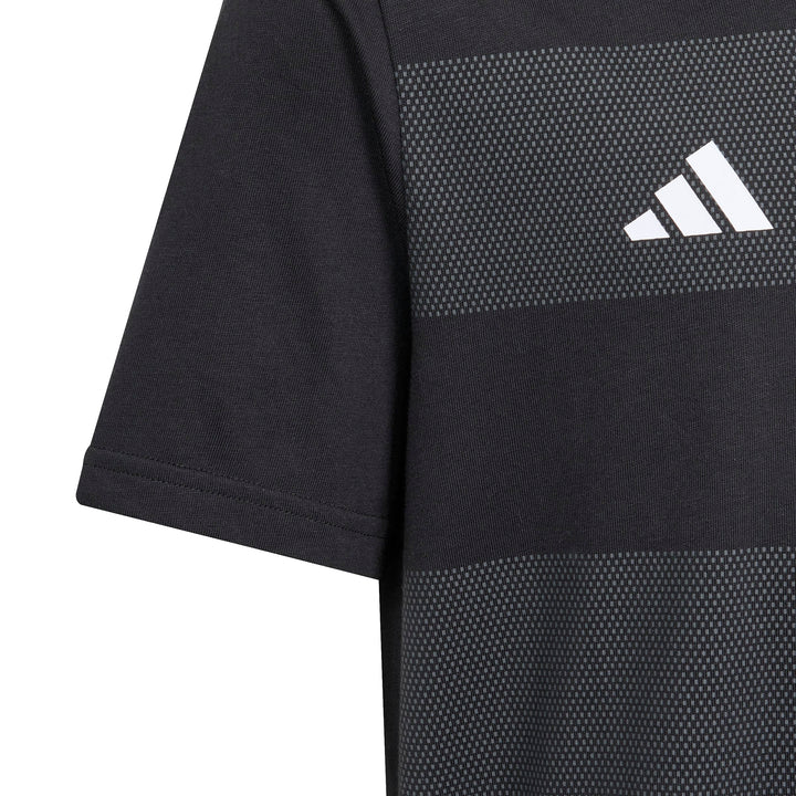 Youth All Black Cotton Tee JW9936