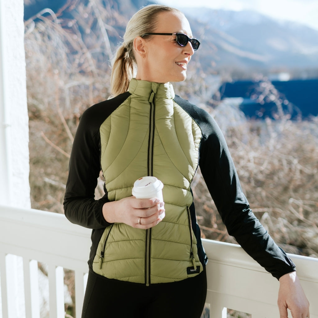 Womens Active Jacket Jen Avocado
