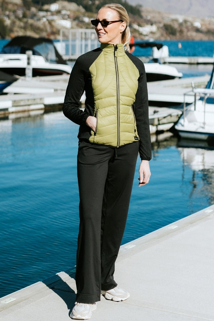 Womens Active Jacket Jen Avocado