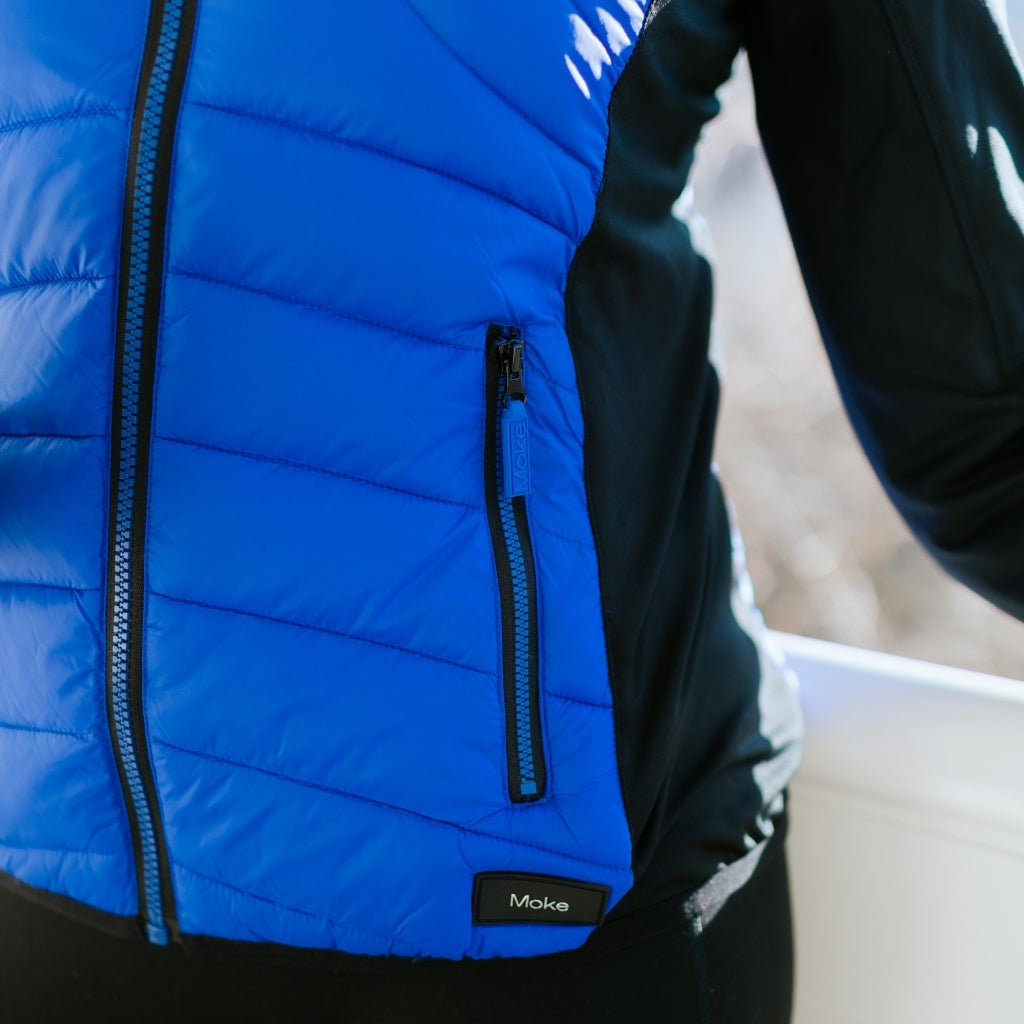 Womens Active Jacket Jen Dazzling Blue