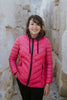 Womens Jo Reversible Jacket - Black/Hotpink