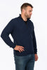 Mens Legend Half Zip  Sweater Denim MS1724