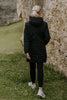 Womens Leila Waterproof Down Coat-Black