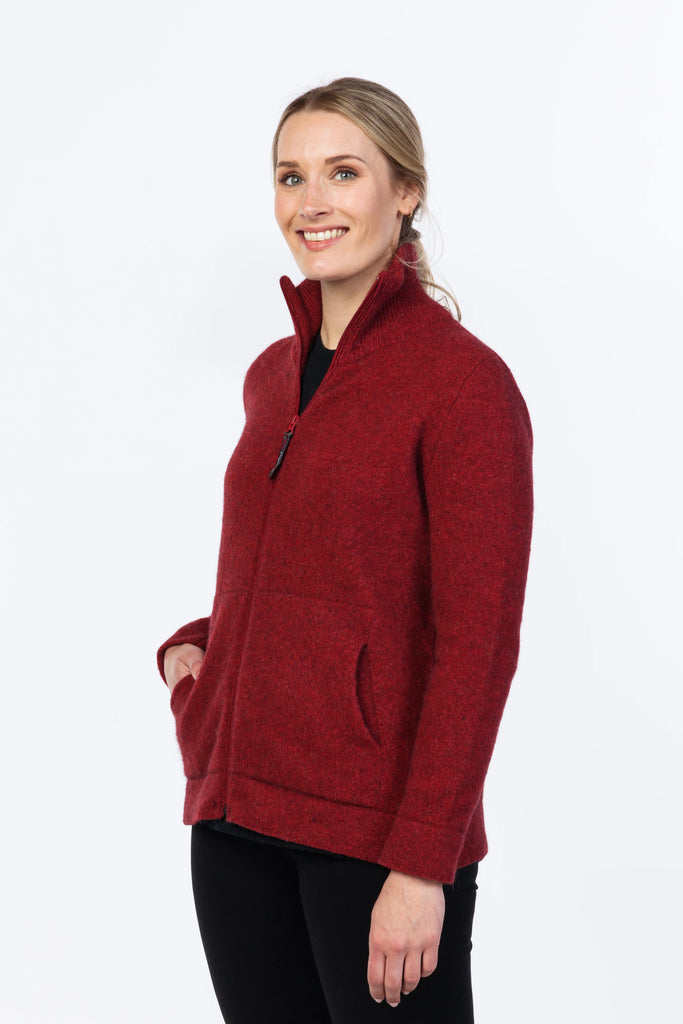 Womens Eco Jacket Berry MS4053